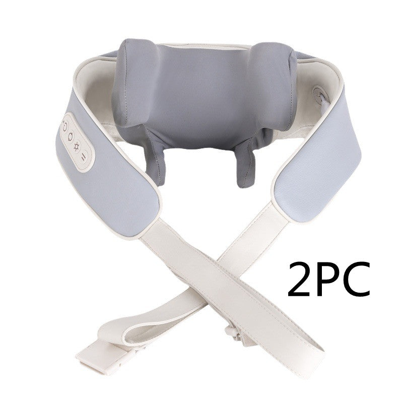 Hot Compress Intelligent Cervical Shoulder and Neck Massage Instrument, Rechargeable Neck Protection Massage Shawl