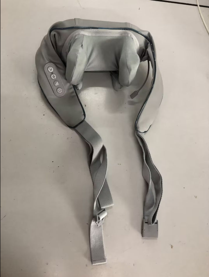 Hot Compress Intelligent Cervical Shoulder and Neck Massage Instrument, Rechargeable Neck Protection Massage Shawl