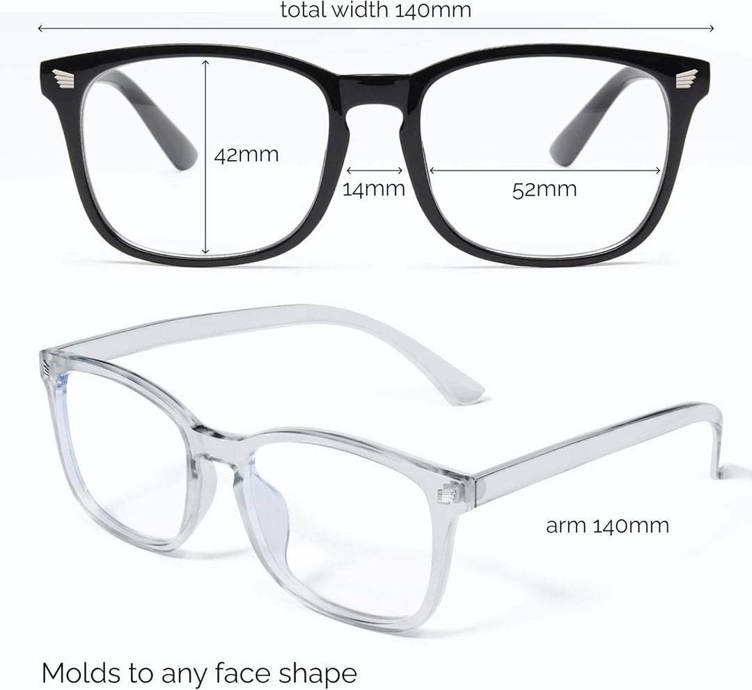 Livho High Tech Blue Light Glasses - Advanced 99% Blue Light Blocking Computer G