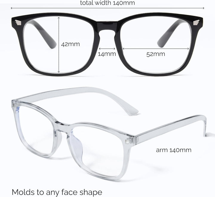 Livho High Tech Blue Light Glasses - Advanced 99% Blue Light Blocking Computer G